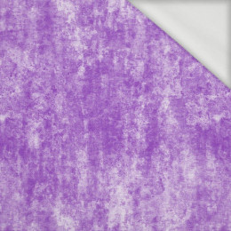 145cm GRUNGE (purple) - looped knit fabric