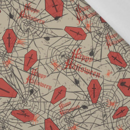 HALLOWEEN WEB COFFINS - Cotton woven fabric