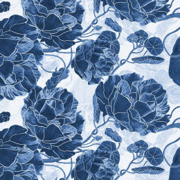 FLOWERS pat. 5 (classic blue)