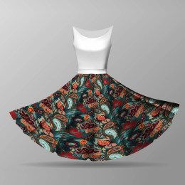 COLORFUL PASILEY - circle skirt panel