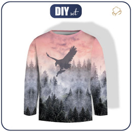 Longsleeve - EAGLE AND MOUNTAINS - sewing set
