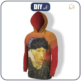 MEN’S HOODIE (COLORADO) - Self-portrait with Bandaged Ear and Pipe (Vincent van Gogh) - sewing set