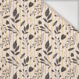 LEAVES pat. 10 (gold) - Nylon fabric PUMI