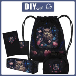PUPIL PACKAGE - GOTHIC OWL - sewing set