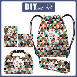 PUPIL PACKAGE - TRIANGLES / SPOTS - sewing set