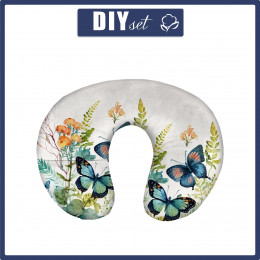 NECK PILLOW - BEAUTIFUL BUTTERFLY - sewing set