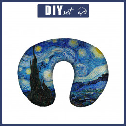 NECK PILLOW - THE STARRY NIGHT (Vincent van Gogh) - sewing set