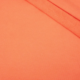 ORANGE - thick looped knit 