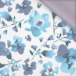 WATER-COLOR FLOWERS pat. 1 (classic blue) - softshell