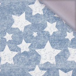 WHITE STARS / vinage look jeans (blue) - softshell