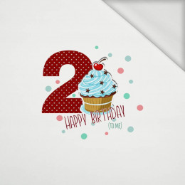 2ST BIRTHDAY / MUFFIN - panel looped knit 