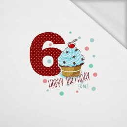 6ST BIRTHDAY / MUFFIN - panel looped knit 