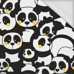 PANDAS / yellow - looped knit 