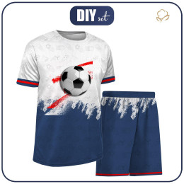 Children's sport outfit "PELE" - FOOTBALL pat. 1 - sewing set 
