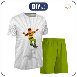 Children's sport outfit "PELE" - SKATER pat. 2 - sewing set 