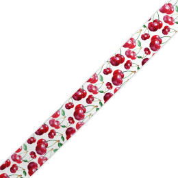 Smooth tape - CHERRIES / PAT. 5 / Choice of sizes