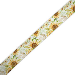 Sackcloth tape - PASTEL SUNFLOWERS PAT. 3 / Choice of sizes
