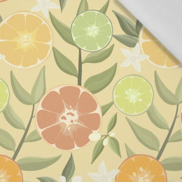 CITRUS no. 2 / yellow - Cotton woven fabric