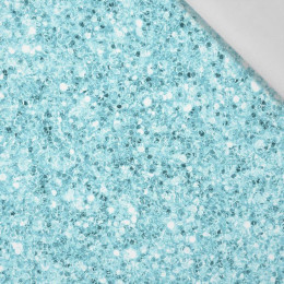 BLUE GLITTER (WONDERLAND) - Cotton woven fabric