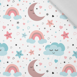 CHILDREN'S SKY (PASTEL SKY) - Cotton woven fabric