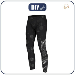 MEN’S THERMO LEGGINGS (JACK) - ARCTIC WOLF - sewing set