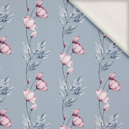 WATERCOLOR BOUQUET Pat. 3 - viscose woven fabric