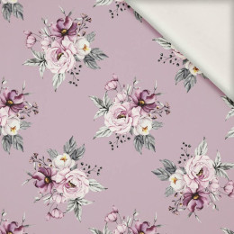 WATERCOLOR BOUQUET Pat. 5 - viscose woven fabric