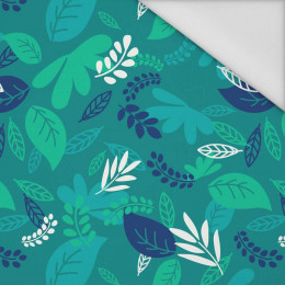 JUNGLE / leaves - Waterproof woven fabric