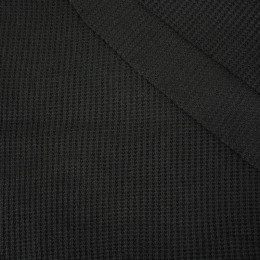 50cm - BLACK - Viscose sweater knit fabric