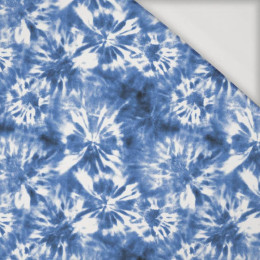 BATIK pat. 1 / classic blue - Viscose jersey