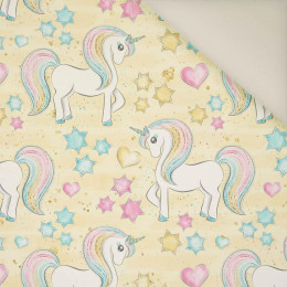 UNICORNS AND STARS (WONDERLAND)- Upholstery velour 