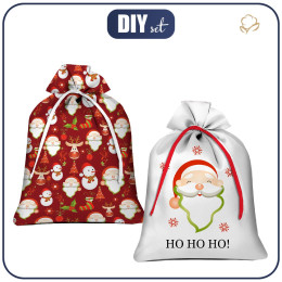 Gift pouches - HO, HO, HO! - sewing set