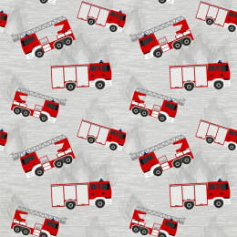 FIRE BRIGADE - Cotton woven fabric