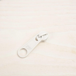 Slider for zipper tape 5mm - white TOP