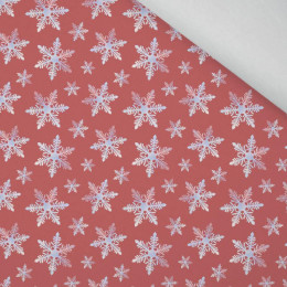 72cm SNOWFLAKES PAT. 3 (CHRISTMAS FRIENDS) - brushed knitwear with elastane