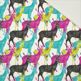 COLORFUL DEERS - Cotton drill