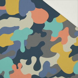 10% 100cm CAMOUFLAGE COLORFUL pat. 2 - Cotton drill