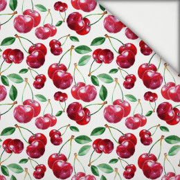 CHERRIES / PAT. 5 - Knitted fabric for sportswear, lightly brushed