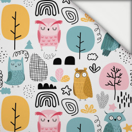 PAINTED OWLS - light brushed knitwear