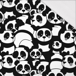 PANDAS / grey - Sports knit - bird eye mesh