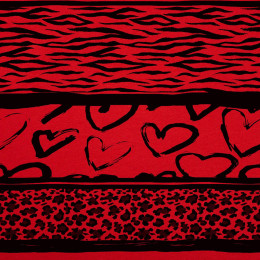 ANIMAL HEARTS / red
