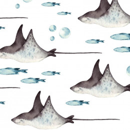 BROWN STINGRAYS (THE WORLD OF THE OCEAN) 
