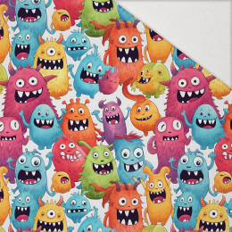 FUNNY MONSTERS PAT. 4 - Hydrophobic brushed knit