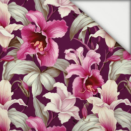 EXOTIC ORCHIDS PAT. 8 - light brushed knitwear