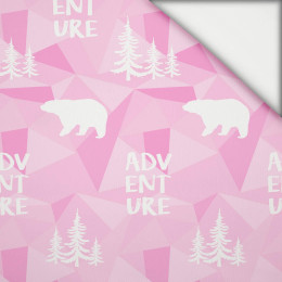 BEARS (adventure) / pink - light brushed knitwear