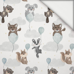 ANIMALS IN CLOUDS pat. 2 - light brushed knitwear