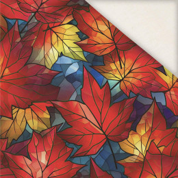 LEAVES / STAINED GLASS PAT. 1 - Linen 100%