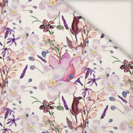 APPLE BLOSSOM AND MAGNOLIAS PAT. 1 (BLOOMING MEADOW) - Linen with viscose