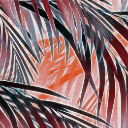 PALM LEAVES pat. 1 (red)