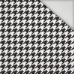 BLACK HOUNDSTOOTH / WHITE - lycra 300g